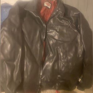Levi’s faux leather coat